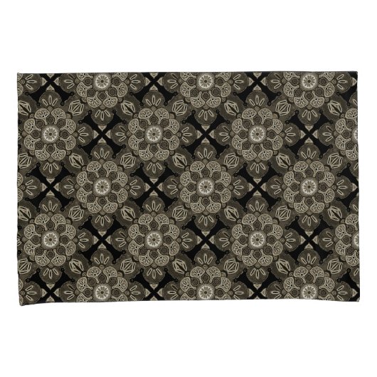 Elegant Medallion Pillowcase Kissenbezug (Vorderseite-Rechts)