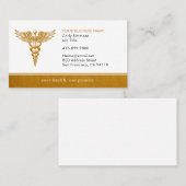 Elegant Medical Visitenkarte (Vorne/Hinten)