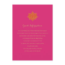 Elegant Mehndi Beilagen Karten