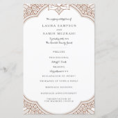 Elegant Mehndi Wedding Programs