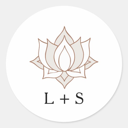 Elegant Mehndi Wedding Runder Aufkleber (Vorderseite)