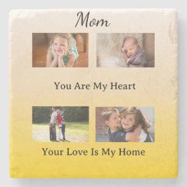 Elegant Memory - Mom, Your Love is Home Steinuntersetzer