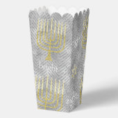 elegant Menorahs Geschenkschachtel (Rückseite)