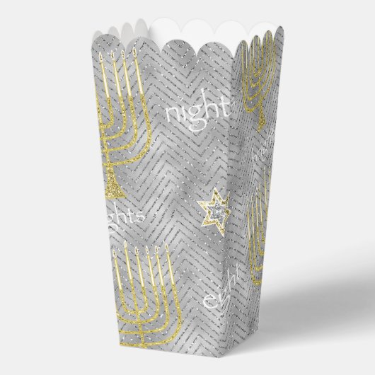 elegant Menorahs Geschenkschachtel (Vorderseite)