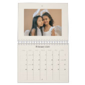 Elegant Mercury Custom Foto 3 Monat Kalender (Feb 2026)