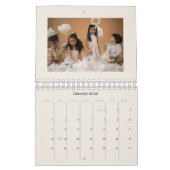 Elegant Mercury Custom Foto 3 Monat Kalender (Jan 2026)