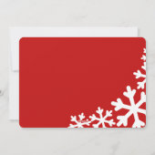 Elegant Mercury Custom Foto Collage Feiertagskarte (Rückseite)