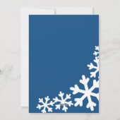 Elegant Mercury Custom Foto Collage Feiertagskarte (Rückseite)