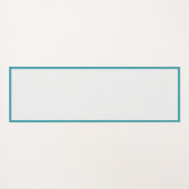 Elegant Mermaid Dolphin Blue Gray Zen Yoga Namaste Yogamatte (Rückseite (Horizontal))