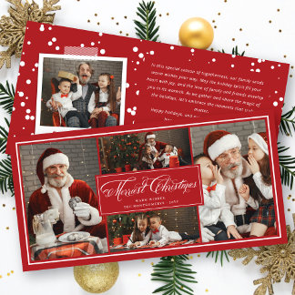 Elegant Merriest Weihnachten Extravagante Script 4