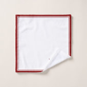 Elegant Merry & Bright Festival Weihnachten Badhandtuch Set (Waschlappen)