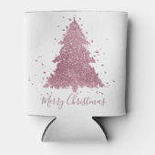 Elegant Merry Christmas | Dusty Mauve Pink Tree Dosenkühler (Vorderseite)