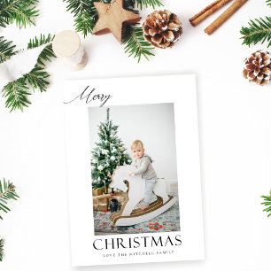 Elegant Merry Christmas Foto