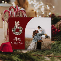 Elegant Merry Christmas Foto