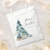 Elegant Merry Christmas Party Paper Geschenktütchen (Ausgeschnitten)