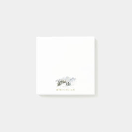 Elegant Merry Christmas Post-it Klebezettel