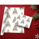 Elegant Merry Christmas Tree Gold Minimalistisch Geschenkpapier<br><div class="desc">Mit unserem modernen und trendigen, eleganten Weihnachtsbaumwrapping Paper verwöhnen Sie Ihre Geschenke stilvoll. Mit diesem eleganten und zugleich modischen Weihnachtsbaummuster lassen Sie den Geist der Saison erstrahlen. Erhöhen Sie Ihr Geschenkspiel und machen Sie einen bleibenden Eindruck unter dem Baum. Dieses Papier fasst das Wesen eines modernen Urlaubs zusammen und ermöglicht...</div>