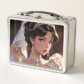 Elegant Metal Lunchbox (Vorderseite)