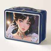 Elegant Metal Lunchbox (Vorderseite)