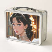 Elegant Metal Lunchbox (Rückseite)