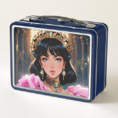 Elegant Metal Lunchbox (Rückseite)