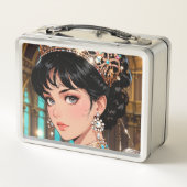 Elegant Metal Lunchbox (Rückseite)