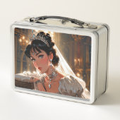 Elegant Metal Lunchbox (Rückseite)