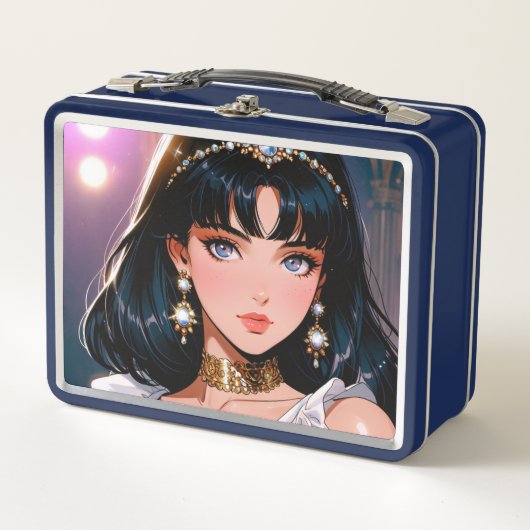 Elegant Metal Lunchbox (Vorderseite)