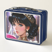Elegant Metal Lunchbox (Rückseite)
