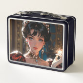 Elegant Metal Lunchbox (Rückseite)