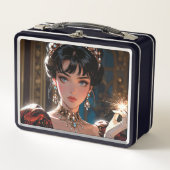 Elegant Metal Lunchbox (Vorderseite)