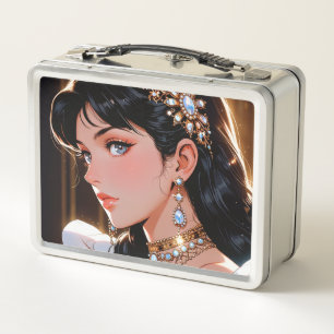 Elegant Metal Lunchbox