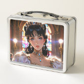 Elegant Metal Lunchbox (Rückseite)