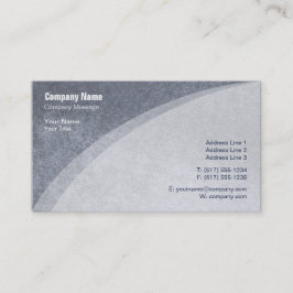 Elegant Metallic Visitenkarte