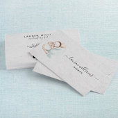 Elegant Midfrau Doula Maternity Pregnancy Simple Visitenkarte