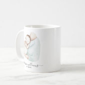 Elegant Midfrau Doula Niedlich Baby Nurse Watercol Kaffeetasse (Vorderseite Links)