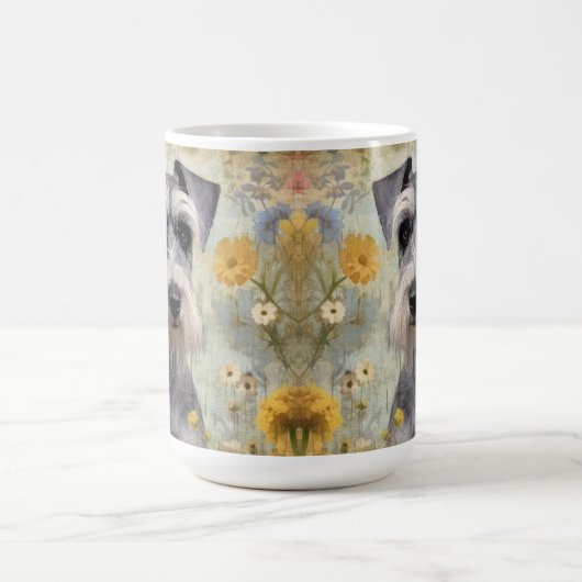 Elegant Mini Schnauzer Kaffeetasse (Mittel)