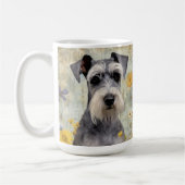Elegant Mini Schnauzer Kaffeetasse (Links)