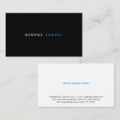 Elegant Minimal Business Branding Visitenkarte (Vorne/Hinten)