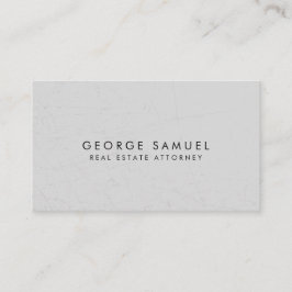 Elegant Minimal Business Branding Visitenkarte