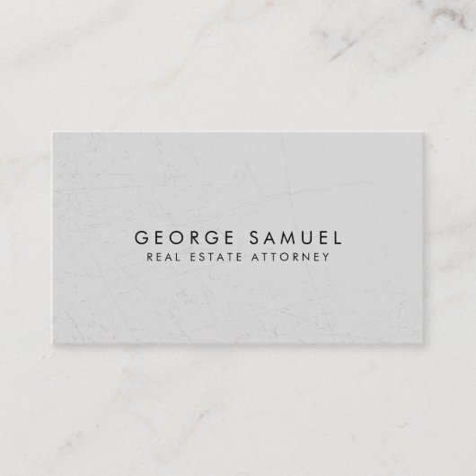 Elegant Minimal Business Branding Visitenkarte (Vorderseite)