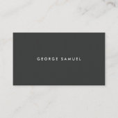 Elegant Minimal Business Branding Visitenkarte (Vorderseite)