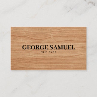 Elegant Minimal Business Branding Visitenkarte