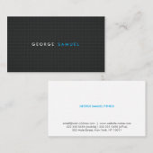 Elegant Minimal Business Branding Visitenkarte (Vorne/Hinten)