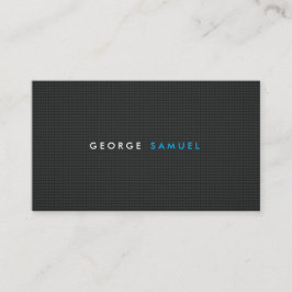 Elegant Minimal Business Branding Visitenkarte