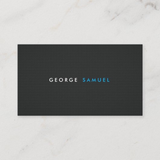 Elegant Minimal Business Branding Visitenkarte (Vorderseite)