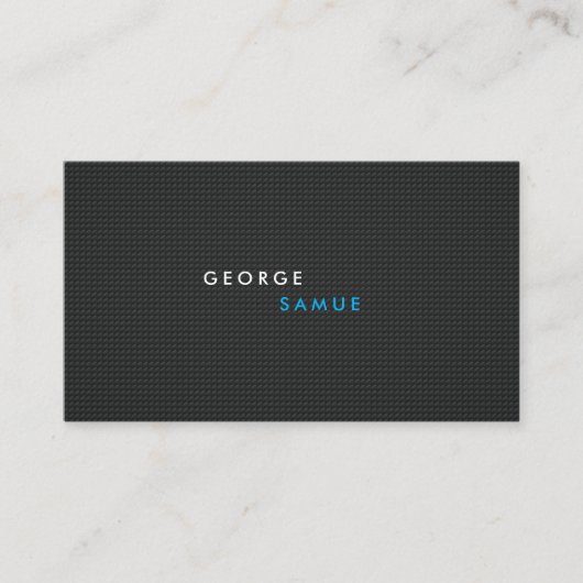 Elegant Minimal Business Branding Visitenkarte (Vorderseite)