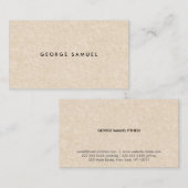 Elegant Minimal Business Branding Visitenkarte (Vorne/Hinten)