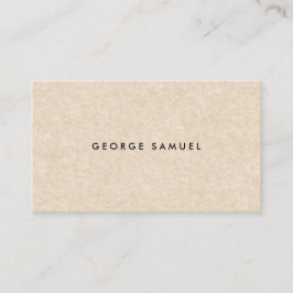 Elegant Minimal Business Branding Visitenkarte