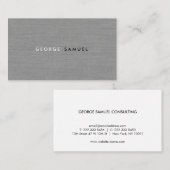 Elegant Minimal Business Branding Visitenkarte (Vorne/Hinten)